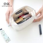 Custom Lady Natural Tassel Lace Portable Makeup Cosmetic Bag Small
