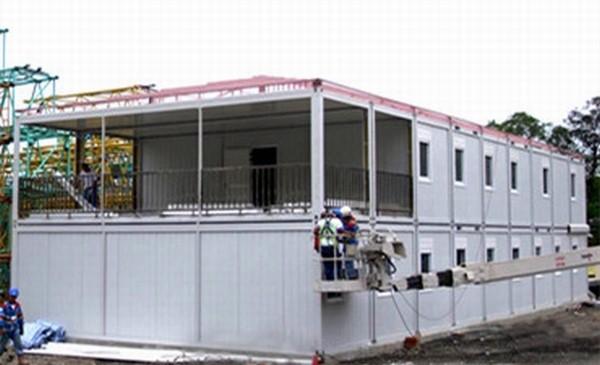 Buy cheap Foldable light steel frame container warehouse from wholesalers
