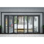 Bifold Folding Window Doors Aluminum Alloy Vinyl OEM