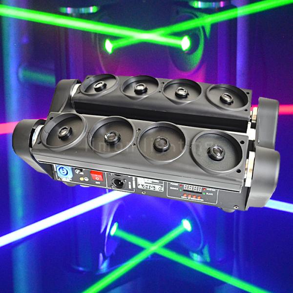 Buy cheap Wholesale Price Pro Stage Lighting 8 Eyes RGB Spider Beam Moving Laser Light from wholesalers