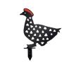 Buy cheap SGS Metal Rooster Garden Decor 0.2cm Garden Metal Ornaments from wholesalers