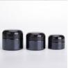 Buy cheap 20g 30g 50g Black Eye Cream Jar With Lid Cosmetic Package Container Glass Cream Jar from wholesalers