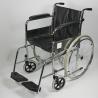 Buy cheap Hospital Folding Steel Wheelchair With Detachable Footrest Flip Back Seat from wholesalers