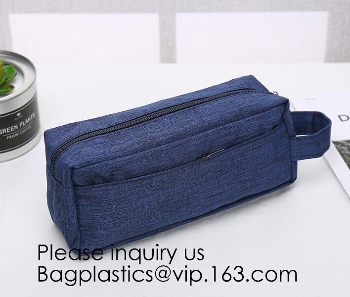 Customized luxury canvas Korean makeup pouch travel cosmetic bag,Promotional Eco friendly Cotton Canvas Zipper Makeup Co