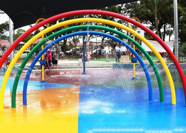 Buy cheap Kids Rainbow Door Aqua Play, Spray Aqua Park Equipment, Fountains Play Structure from wholesalers