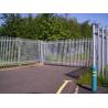 Buy cheap Euro Style Free Standing Metal Palisade Fence , Cast Iron Fence Panels from wholesalers