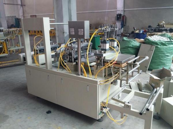 Buy cheap Total 11 KW Cup Lid Machine , Water Pressure 0.2MPa Plastic Lid Forming Machine from wholesalers