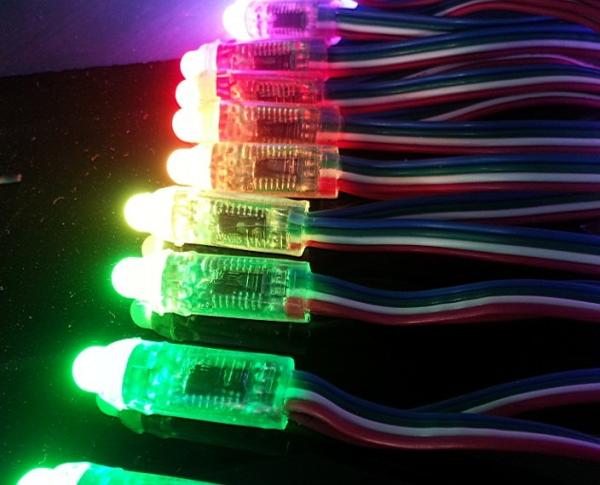 Buy cheap 12mm DC5V RGB Full Color LED Pixel Light Outdoor with DMX512 Control from wholesalers