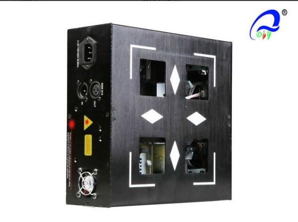 Buy cheap Ceiling Four Head Rgb Laser Light Safety Red / Green / Blue Portable Laser Lights from wholesalers