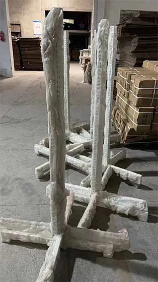Factory customized color size white market shelves gondola for minimarket