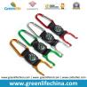Buy cheap New promotional accessory keychain carabiner with short lanyard and compass for sports from wholesalers