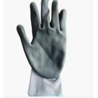 Buy cheap Nitrile coated work gloves 15 gauge nylon spandex liner coated Nitrile mirco product