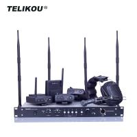 Buy cheap School Stage Wireless Intercom System Four Independent Channels product