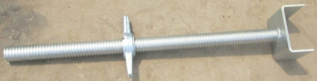 Galvanized U-head, U-head jack, Scaffolding head, screw head jack, adjustable jack head
