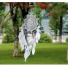 Buy cheap White Handmade Hook Flower Feather Dream Catcher from wholesalers