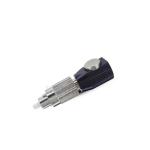 Round FTTH SMA Metal FC Bare Fiber Optic Coupler Ceramic sleeve