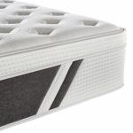Comfortable Pocket Spring Mattress Euro Top Flat Compressed