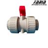 Buy cheap Manual Double Command High Pressure Ball Valve PVC from wholesalers
