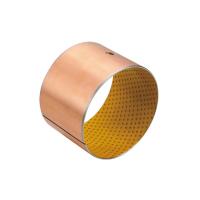 Buy cheap Sliding Bushings Ploymer Plain Sleeve Bearing Strips Metal Polymer Bearings product