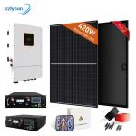 Energy Storage Solar Panel Power System Roof Mounting For Home 20KW