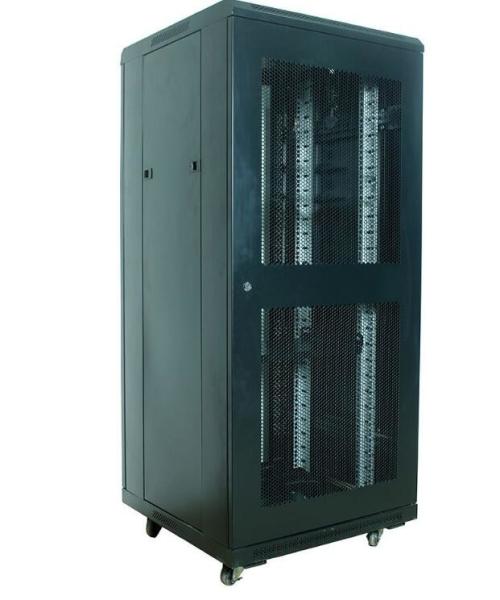 Buy cheap Dustproof Steel Floor Standing Network Server Cabinet 19”with Glass Door YH2001 from wholesalers