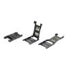 Buy cheap LCP Reel Sim Card Socket 6 PIN Flip Type Selective Gold Flash PA9T PA6T from wholesalers