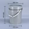 Buy cheap Customrized Logo 5 Gallon Plastic Bucket With Handle And Lid For Pail For Lubricants And Powder from wholesalers