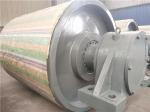 Buy cheap BV 3000mm Ceramic Lagging Conveyor Pulley Q245 Multi Labyrinth Seal from wholesalers