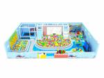 Bule Color Theme Indoor Play Equipment Soft Play Structurers Play Centre