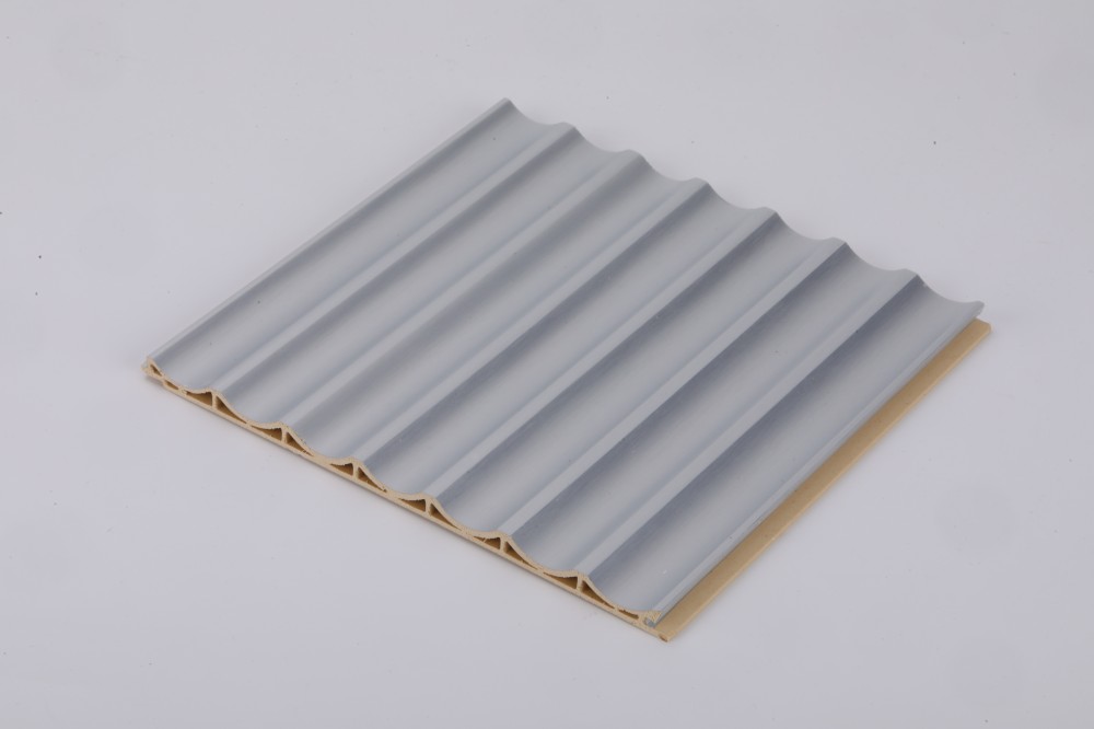 Slat Interiored Nano PVC Wood Effect Fluted Wall Panel for Modern Simplicity Style