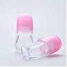 Buy cheap Height 92mm Large Roller Ball Bottles Empty Glass Roll On Deodorant Bottles from wholesalers