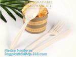 Dinnerware bamboo bowl baby kitchenware bamboo bowl set natural baby cutlery set