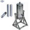 Buy cheap Stainless Steel Multi Bag Water PP Cartridge Filter Housing 20 Inches 5 Cores For Water Treatment from wholesalers