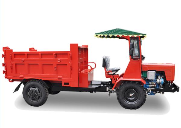 Buy cheap Full Hydraulic Steering One Ton Dump Truck , Farm Service Truck 35km/H Speed from wholesalers