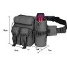 Buy cheap Military Utility Waterproof Bum Bag Canvas Waist Pouch With Bottle Holder from wholesalers