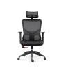 Buy cheap Pneumatic Swivel Tilting Mesh Seat Office Chair Aluminum Metal from wholesalers