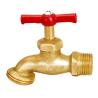 Buy cheap Red Zinc Handle Red Brass Hose Bibcock ISO 228 Brass Stop Tap from wholesalers