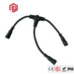 Black Nylon 250V IP67 Multi Pin Connectors Waterproof