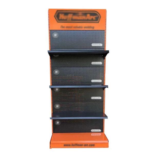 Buy cheap Customizable Supermarket Single-sided Display Rack Shelves Gondola Shelving from wholesalers