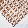 Buy cheap Brass Aluminum Metal Chain Link Curtains Fly Screen 10x22 from wholesalers