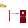 Buy cheap UL Listed 45 mm Single Swing Steel Insulated Fire Door With Panic Bar/ Fire Exit Door from wholesalers