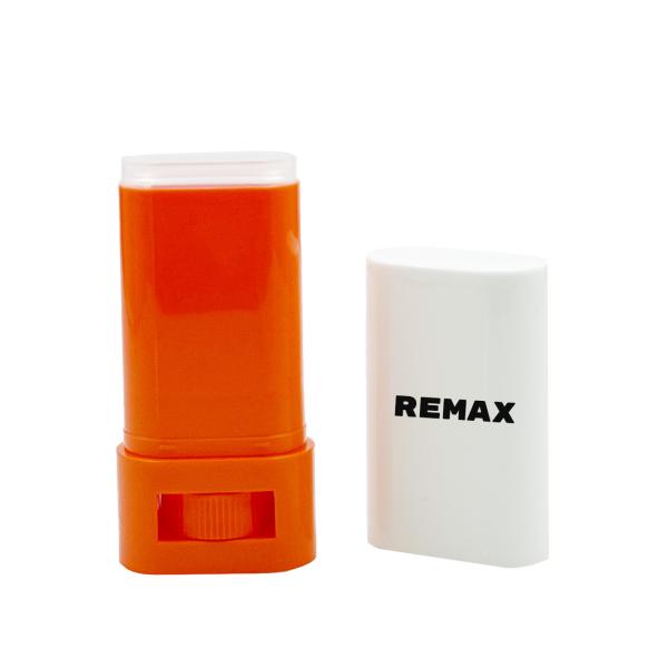 Buy cheap 20g Sunscreen Stick Deodorant Tube Low MOQ Orange Stock Deodorant Stick with Gasket Bottom Filling from wholesalers