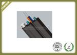 Outdoor Fiber Optic Cable FTTH Drop Cable 5.0*2.0mm G657A FRP strength member