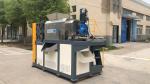 waste PP woven bags PP film squeezing pelletizing machine, waste plastic film
