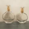 Buy cheap Smooth Surface Oblate Glass Perfume Bottle 30ml 50ml 100ml from wholesalers