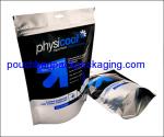 Aluminium stand up pouch, doypack zipper pack bag for liquid 500 ml