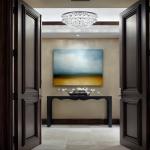 Solid Wood ODM Contemporary Interior Doors For Home Villa