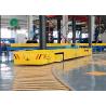 Buy cheap 7 Ton Machinery Plant Workpiece Handling S Type Rail Turning Electric Transfer Trolleys from wholesalers