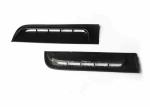 Length 600mm Toyota Coaster Bus Parts Iron Front Top Decoration Board