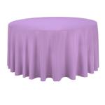 Custom Printing Round Disposable Plastic Table Sheets For Festival Party